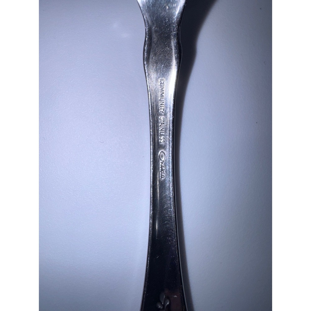 Oneida Community Stainless Morning Star Teaspoon‎ Silverware Flatware Spoon - Picture 3 of 3